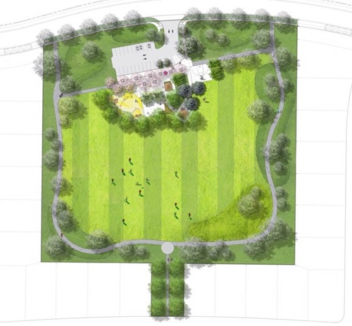 Keith Bird Legacy Park Map