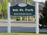 8th St. Park Sign